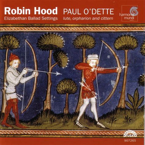 EClassical Robin Hood Elizabethan Ballad Settings