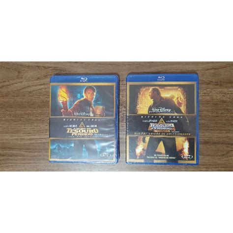 Blu Ray A Lenda Do Tesouro Perdido 1 E 2 Originais E Lacrados