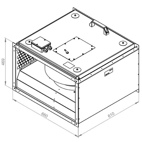 Kanalski Ventilator KVRI 6035 E4 31 Bossplast