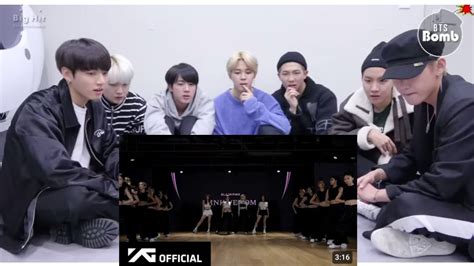 Bts Reaction To Blackpink Pinkvenom Dp Fanmade 💜 Youtube