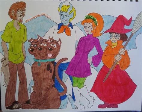 Scooby Doo Monster Au By Tessalovesozzy On Deviantart