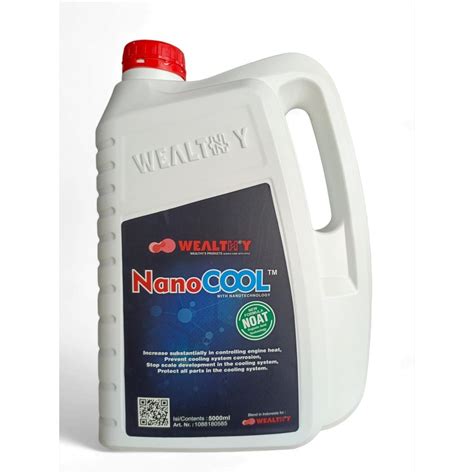 Jual Air Radiator Nano Coolant NOAT Wealthy Green Hijau 5 Liter