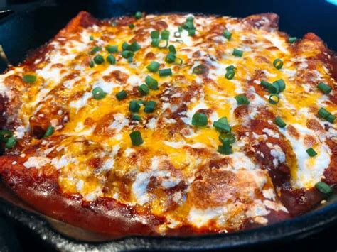 Easy Chile Relleno Enchiladas | Mexican recipe | cast iron | EmilyFabulous