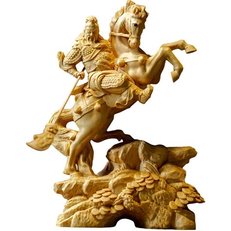 Buy Nykk Fengshui Guan Yu Statue Cm Guanyu Sculpture The Three