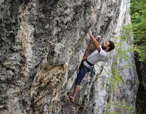 La Ripresa In Arrampicata Dopo La Rottura Della Puleggia