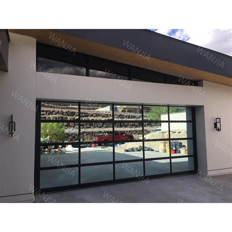 Popular Products Garage Doors for Houses Aluminum Exterior Doors Glass