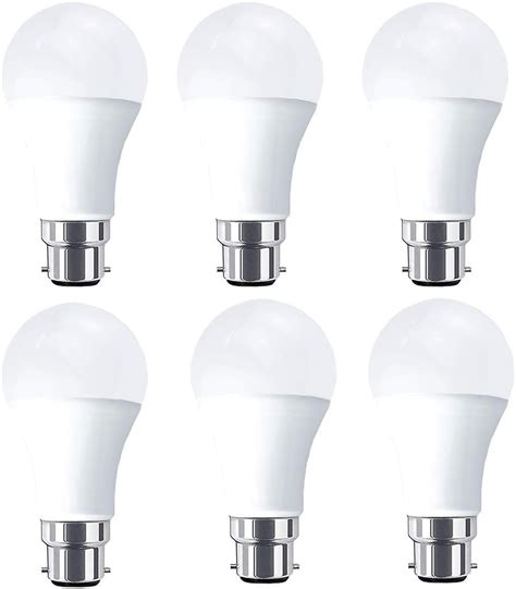 6x Light Bulbs Bayonet 100w Equivalent B22 Led Bulb Bayonet 14w Warm