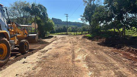 Prefeitura De Taquara Anuncia Melhorias Na Estrada Geral De Morro Alto