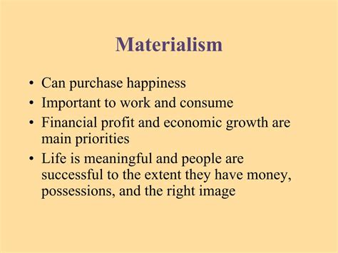 Ppt Materialistic Values And Environmental Challenges Powerpoint