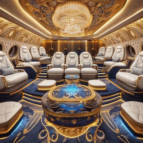 Airbus A Xwb Prestige Cinema Room In Private Jet Cinema