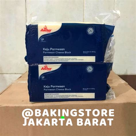 Jual Parmesan Cheese Anchor Gr Keju Parmesan Blok Shopee Indonesia