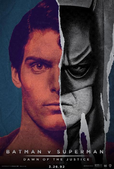 Oc I Remade Batman V Superman Poster With Michael Keaton And