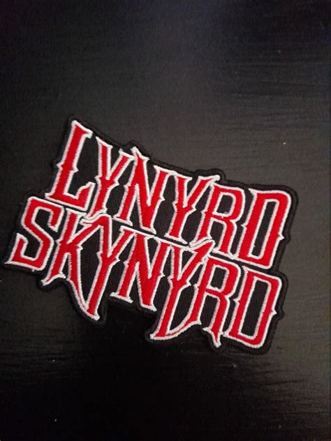 Lynyrd Skynyrd Lynyrd Skynyrd Patch Lynyrd Skynyrd Logo Etsy