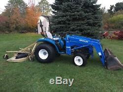 2001 New Holland TC29 4x4 Compact Tractor With NH7308 Quick Detach Loader