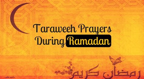 All You Need To Know About Taraweeh Prayers During Ramadhan