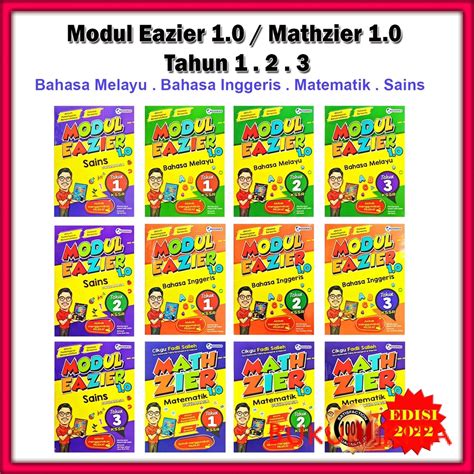 Buku Latihan Modul Eazier Mathzier Tahun Edisi