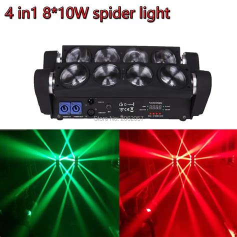 High Quality W Rgbw Led Spider Light Moving Beam Light Disco Dj Dmx