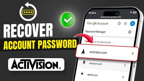 How To Recover Activision Account Password On Iphone Activision