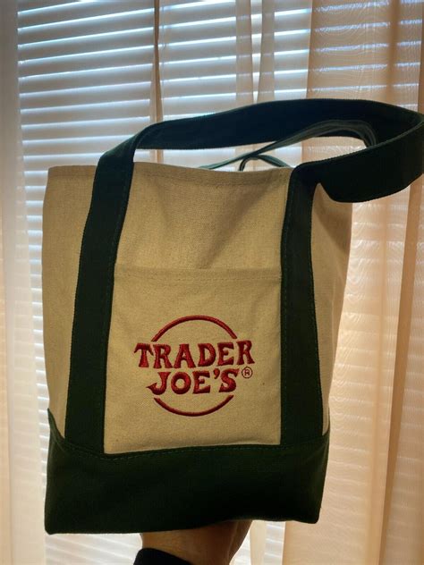 Trader Joes Canvas Tote Bag Gem