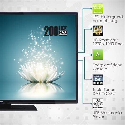 Telefunken D F N Cm Zoll Led Fernseher Full Hd Triple