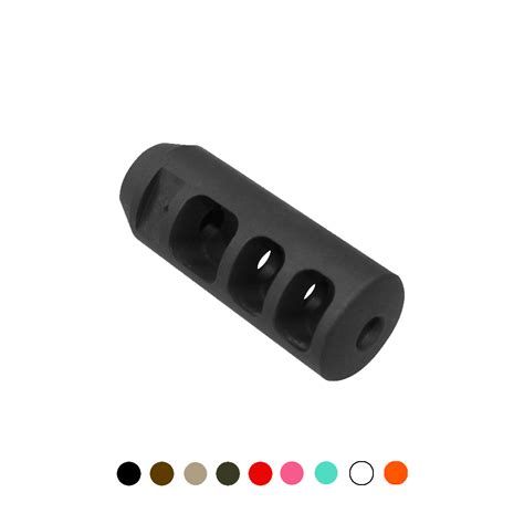 Cerakote Color Options Ar 15 Muzzle Brake Tri Port Sides W Solid Top