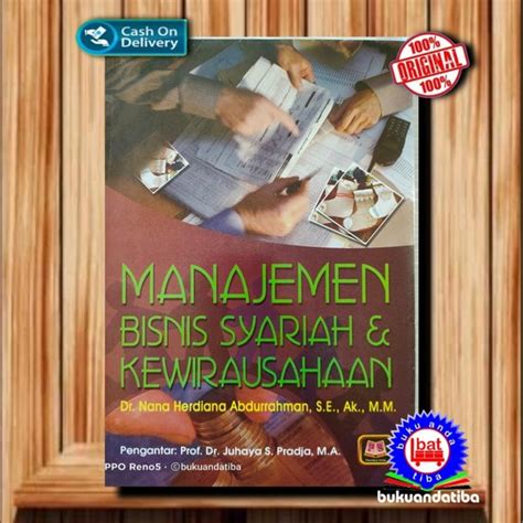 Jual Manajemen Bisnis Syariah Dan Kewirausahaan Dr Nana Herdiana Se