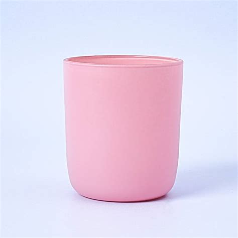 Karen 30cl Matte Curved Pink Glass Box Of 6 Supplies For Candles™