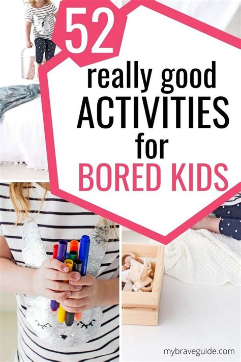 Activities for bored kids – Artofit