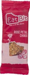 EatBit Rose Petals Peanut Delicious Chikki 40g Pack Of 12 Box Price