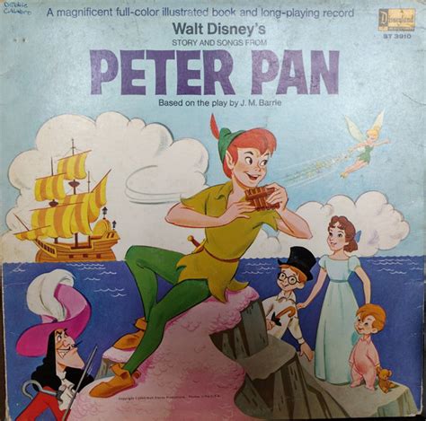 Unknown Artist Walt Disney S Story And Songs From Peter Pan 1969