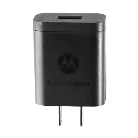 Motorola Turbo Power Single Usb Ac Power Supply Wall Charger Black Sc 51 Refurbished