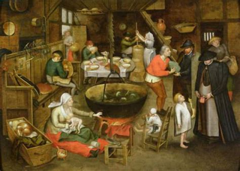 Brueghel Jüngere Besuch beim Mündel Kunstdruck Leinwandbild