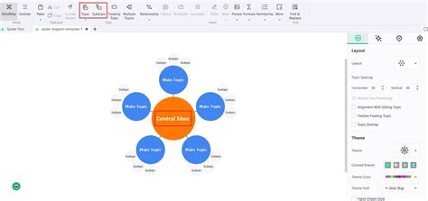 How to Create a Spider Diagram on PowerPoint in 2025