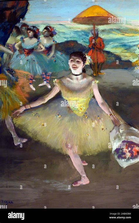 Edgar Degas Danseuse Au Bouquet Banque D Image Et Photos Alamy