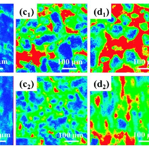 Raman Mapping Of Ratio Of The Peak Intensities I804 I1295 For