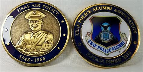 Usaf Security Police 1966 1997 Challenge Coin