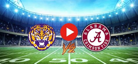 Live Lsu Vs Alabama Stream November Nov He