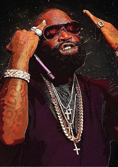 Pin By Clifedesignshop On Fineartamerica Rick Ross Ross Hip Hop Art