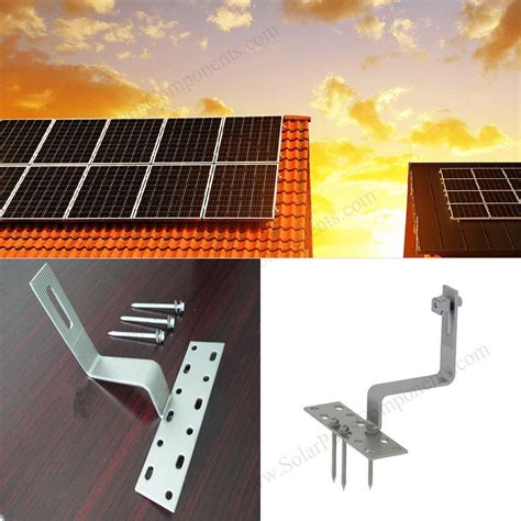 Stainless Steel SUS 304 Solar Panel Mount Roof Hook Solar Panels Roof