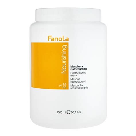 Fanola Nourishing Restructuring Mask 1500ml Detangle And Smooth Dry