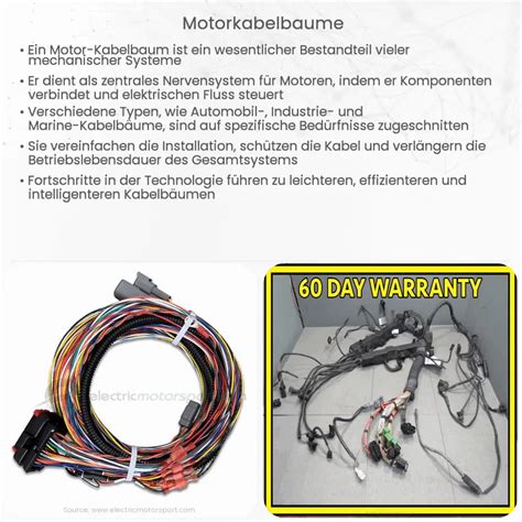 Motorkabelb Ume Wie Es Funktioniert Anwendung Vorteile