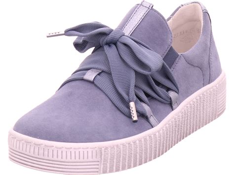 Gabor Damen Sneaker Slipper Ballerina Sportlich Zum Schl Pfen Blau