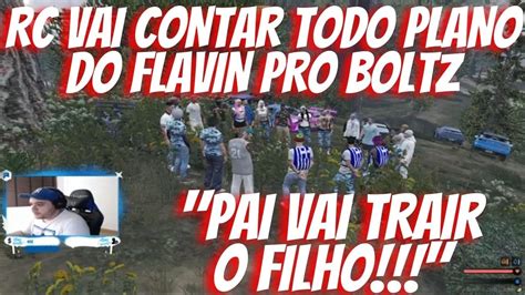 RC VAI CONTAR TUDO PRO BOLTZ SOBRE O PLANO DO FLAVIN DO PNEU GTA RP