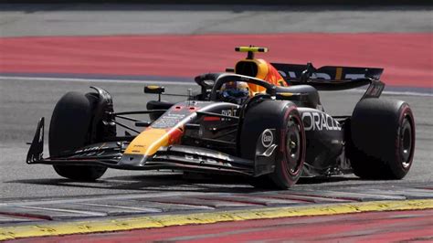 Checo P Rez Termina S Ptimo En El Gran Premio De Austria George