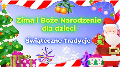 Zima i Boże Narodzenie dla dzieci Świąteczne Tradycje Film