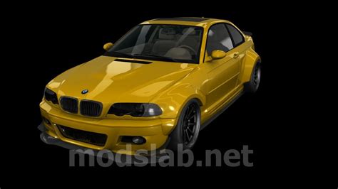 Download Bmw M3 E46 Widebody For Assetto Corsa