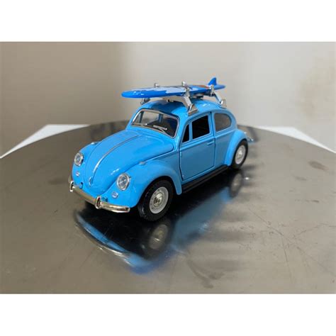 Miniatura Fusca Prancha De Surf Carrinho De Cole O Shopee Brasil