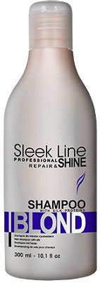 Stapiz Szampon Sleek Line Z Jedwabiem Blond 300ml 8351692834 Allegro Pl