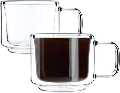 Kadax Verres Double Paroi Set Ml Verres Thermiques En Verre