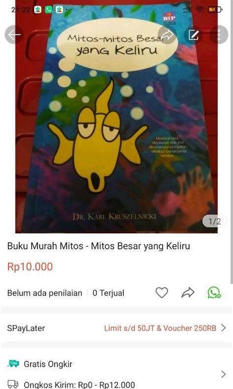 Buku Murah Mitos Mitos Besar Yang Keliru Buku And Alat Tulis Buku Di